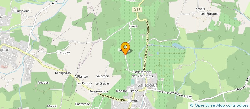 localisation de l'entreprise MONSIEUR SAMUEL SICARD  SALLEBUF