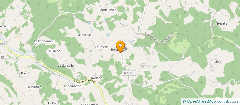 localisation de l'entreprise MONSIEUR SAMUEL SIEGLER  SIORAC-EN-PERIGORD