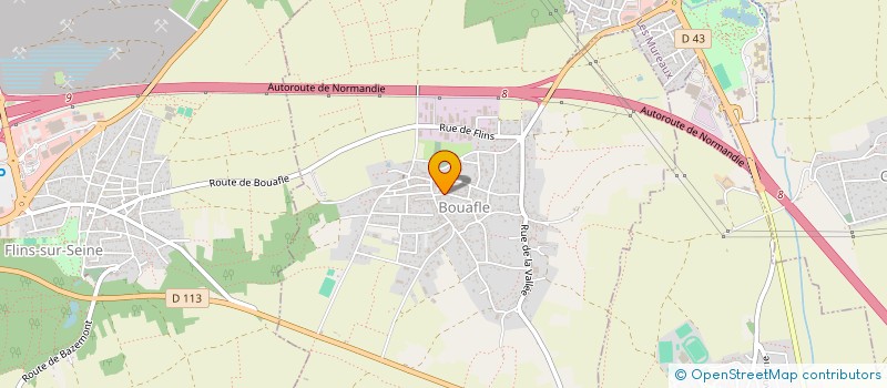 localisation de l'entreprise MONSIEUR SAMUEL SIMOES JOAO  BOUAFLE