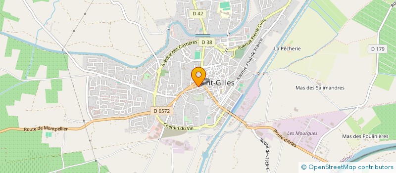 localisation de l'entreprise MONSIEUR SAMUEL SIMOH à SAINT-GILLES