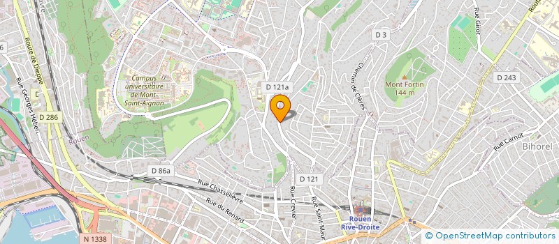 localisation de l'entreprise MONSIEUR SAMUEL SIMON  MONT-SAINT-AIGNAN