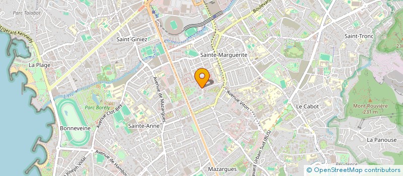 localisation de l'entreprise MONSIEUR SAMUEL SIOUVILLE à MARSEILLE 9
