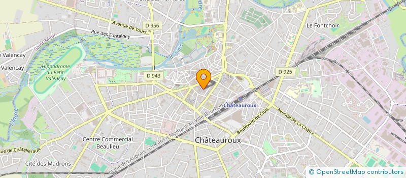 localisation de l'entreprise MONSIEUR SAMUEL SIROT  CHATEAUROUX