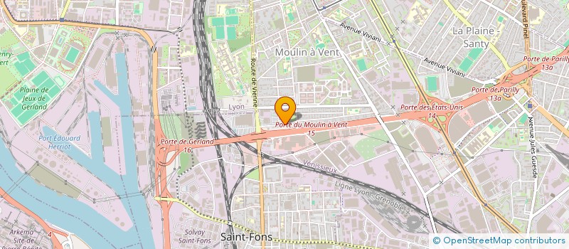 localisation de l'entreprise MONSIEUR SAMUEL SITA SAMBA  VENISSIEUX