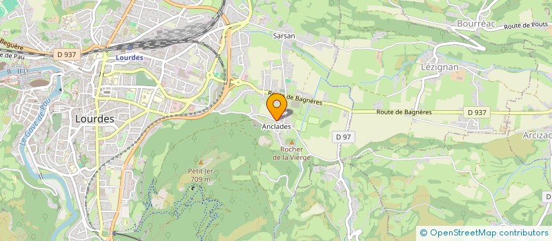 localisation de l'entreprise MONSIEUR SAMUEL SOULES  LOURDES