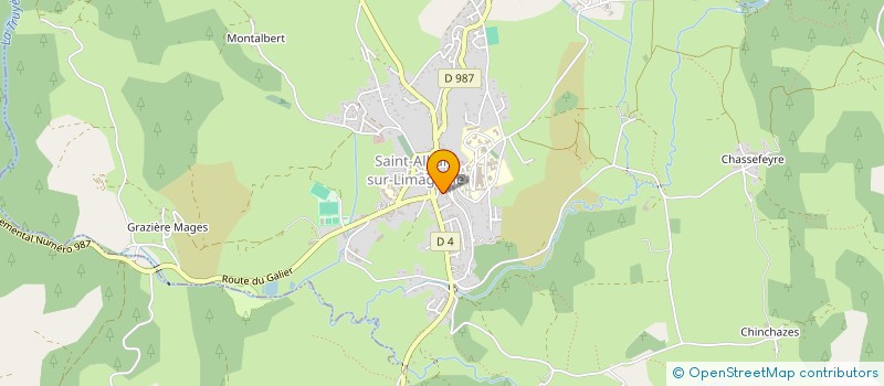 localisation de l'entreprise MONSIEUR SAMUEL SOULIER  SAINT-ALBAN-SUR-LIMAGNOLE