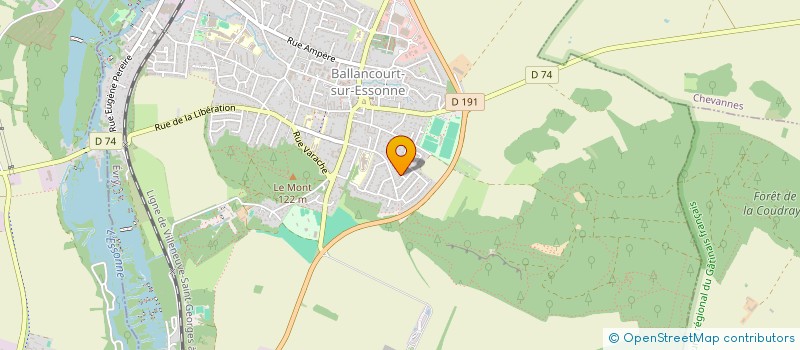 localisation de l'entreprise MONSIEUR SAMUEL SOUZA OLIVEIRA  BALLANCOURT-SUR-ESSONNE