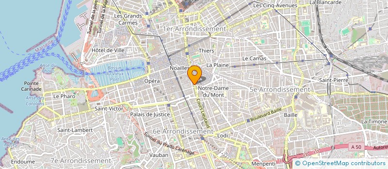 localisation de l'entreprise MONSIEUR SAMUEL SPINI à MARSEILLE