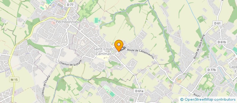localisation de l'entreprise MONSIEUR SAMUEL TADEIA DA SILVA  SAINT-LOUP-CAMMAS
