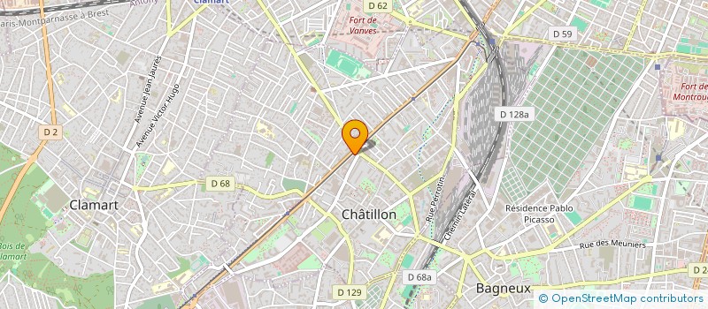 localisation de l'entreprise MONSIEUR SAMUEL TAIEB à CHATILLON