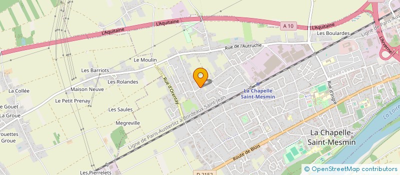 localisation de l'entreprise MONSIEUR SAMUEL TAILLANDIER  LA CHAPELLE-SAINT-MESMIN