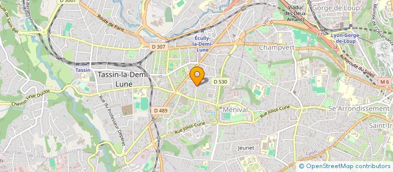 localisation de l'entreprise MONSIEUR SAMUEL TANASE  TASSIN-LA-DEMI-LUNE