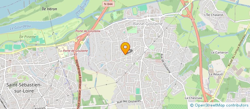 localisation de l'entreprise MONSIEUR SAMUEL TANGUY  BASSE-GOULAINE