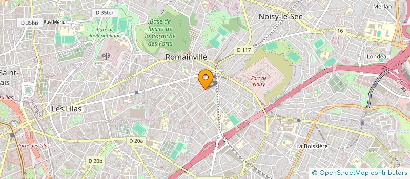 localisation de l'entreprise MONSIEUR SAMUEL TAPIERO à ROMAINVILLE