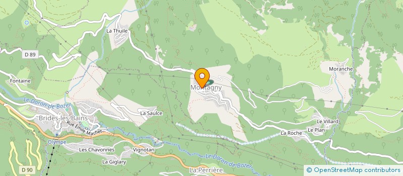 localisation de l'entreprise MONSIEUR SAMUEL TAYLOR  GRAND-AIGUEBLANCHE