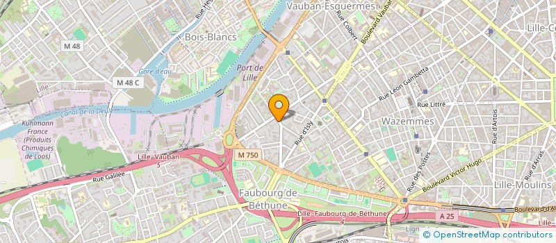 localisation de l'entreprise MONSIEUR SAMUEL TCHOFFO à LILLE