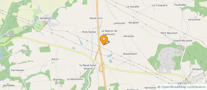 localisation de l'entreprise MONSIEUR SAMUEL TEHERY à CAUDAN