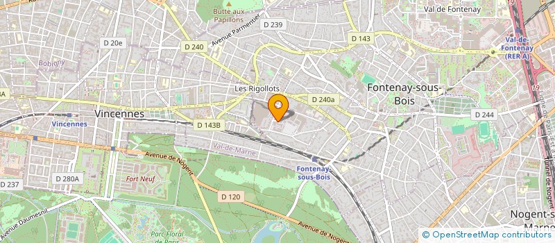 localisation de l'entreprise MONSIEUR SAMUEL TELOT à FONTENAY-SOUS-BOIS