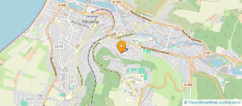 localisation de l'entreprise MONSIEUR SAMUEL TESNIERE  FECAMP