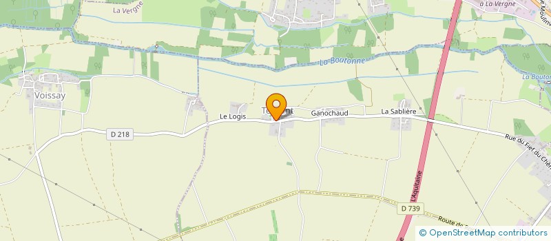 localisation de l'entreprise MONSIEUR SAMUEL THIBAULT  TERNANT