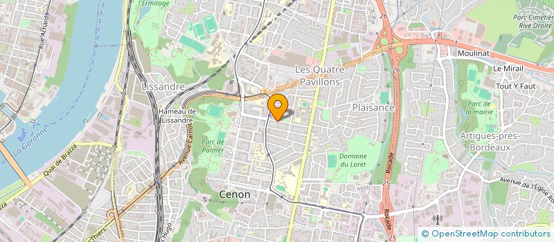 localisation de l'entreprise MONSIEUR SAMUEL THIERRY à CENON