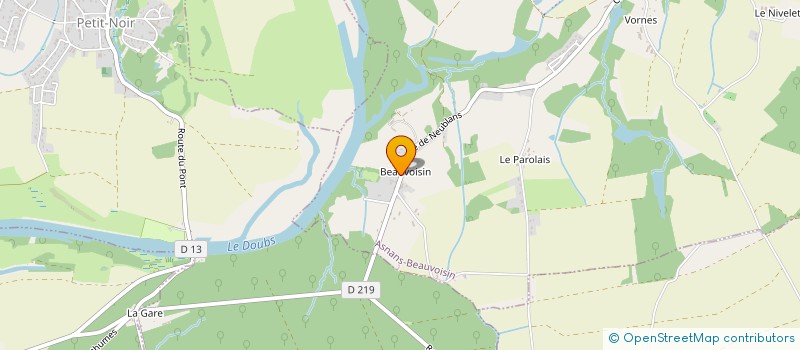 localisation de l'entreprise MONSIEUR SAMUEL THIL  LES HAYS