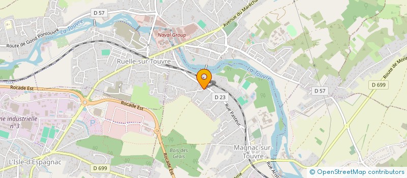localisation de l'entreprise MONSIEUR SAMUEL THOMAS à ANGOULEME