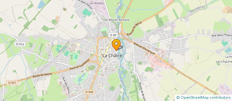 localisation de l'entreprise MONSIEUR SAMUEL THOMAS à LA CHATRE