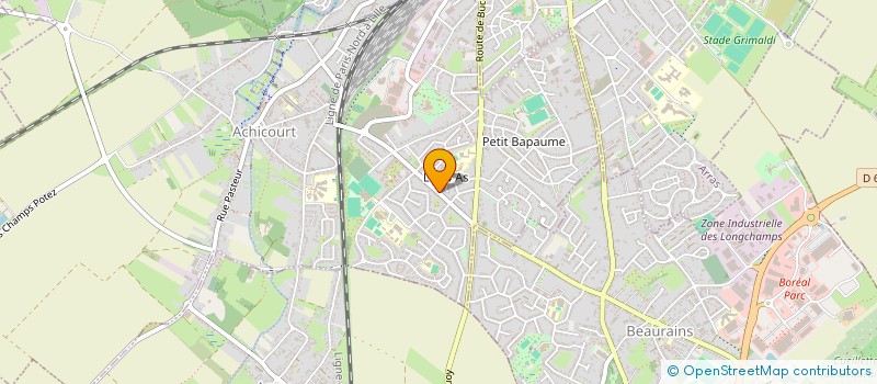 localisation de l'entreprise MONSIEUR SAMUEL THOMPSON  ACHICOURT