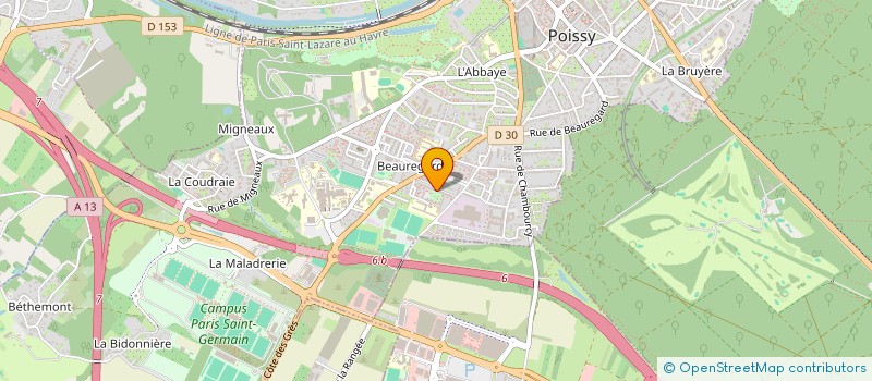 localisation de l'entreprise MONSIEUR SAMUEL TISSIER  LA COLOMBE