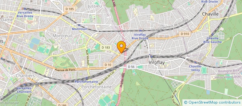 localisation de l'entreprise MONSIEUR SAMUEL TOFFIN  VIROFLAY