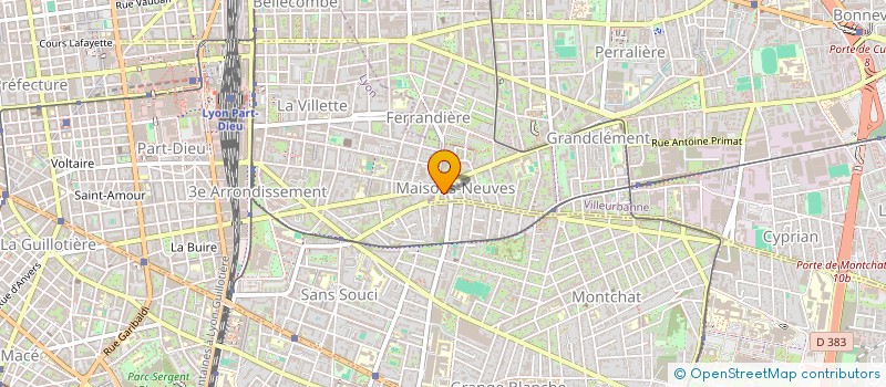 localisation de l'entreprise MONSIEUR SAMUEL TORIKIAN  VILLEURBANNE