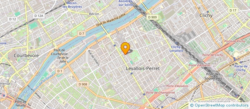 localisation de l'entreprise MONSIEUR SAMUEL TORRES à LEVALLOIS-PERRET