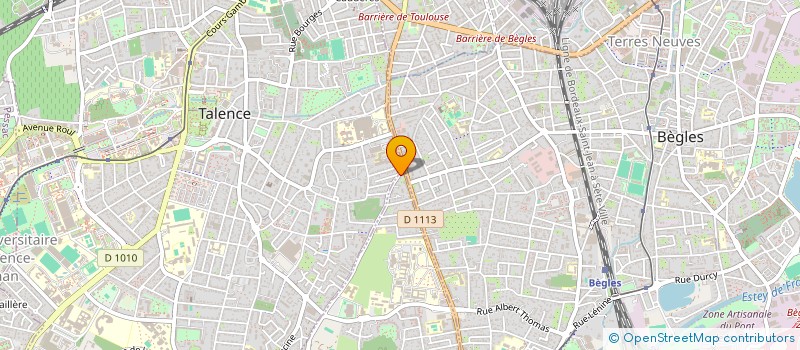 localisation de l'entreprise MONSIEUR SAMUEL TOURENNE  VILLENAVE-D'ORNON