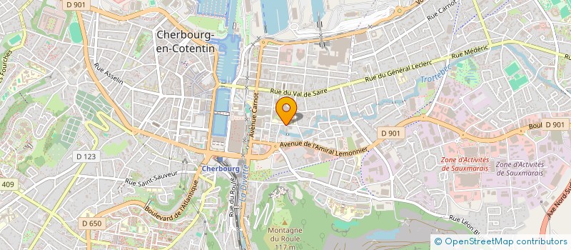 localisation de l'entreprise MONSIEUR SAMUEL TRANCHAND  CHERBOURG-EN-COTENTIN