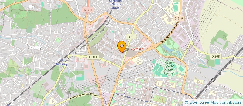 localisation de l'entreprise MONSIEUR SAMUEL TROUPE à SARCELLES