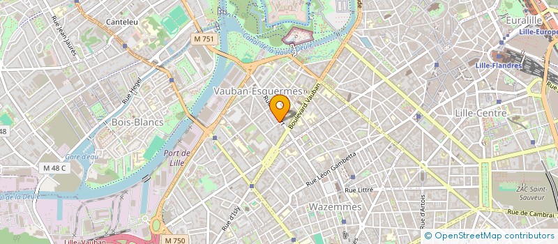 localisation de l'entreprise MONSIEUR SAMUEL VAILLANT  LILLE