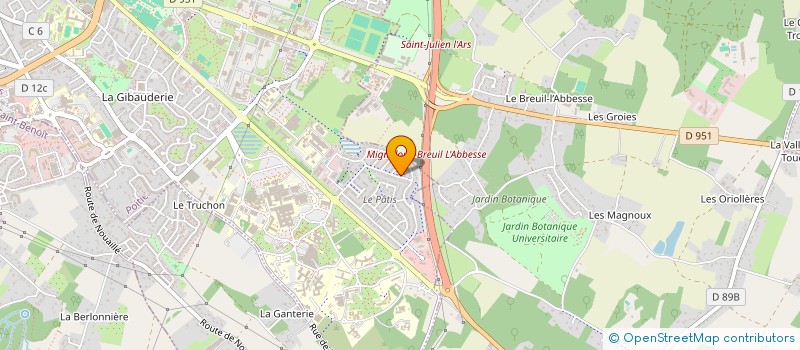 localisation de l'entreprise MONSIEUR SAMUEL VALLET à POITIERS