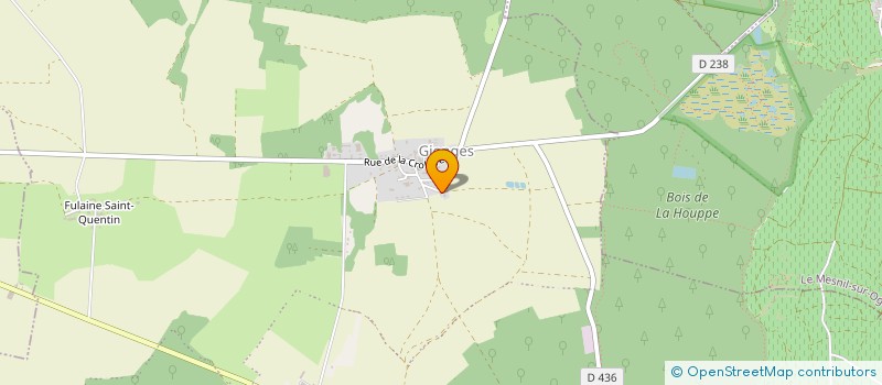 localisation de l'entreprise MONSIEUR SAMUEL VAN GYSEL  BLANCS-COTEAUX