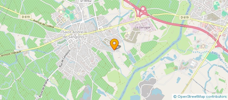 localisation de l'entreprise MONSIEUR SAMUEL VANDESANDE  SAINT-ANDRE-DE-SANGONIS