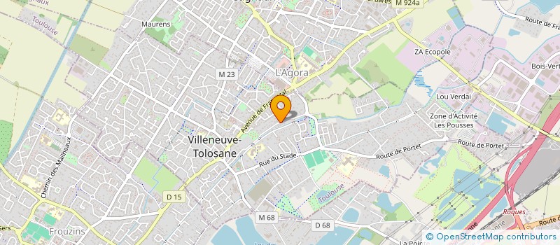 localisation de l'entreprise MONSIEUR SAMUEL VAYSSE à VILLENEUVE-TOLOSANE