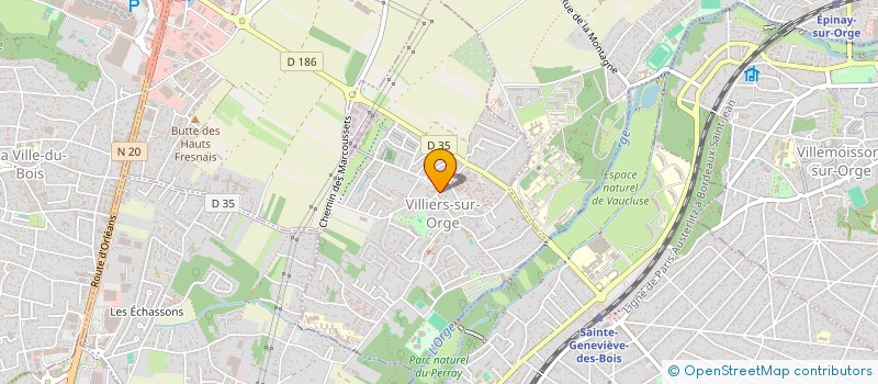 localisation de l'entreprise MONSIEUR SAMUEL VAZ PIRES  VILLIERS-SUR-ORGE