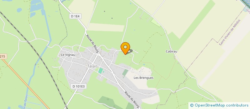 localisation de l'entreprise MONSIEUR SAMUEL VEDUCHEAU  TALAIS