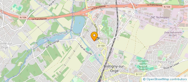 localisation de l'entreprise MONSIEUR SAMUEL VERNON à BRETIGNY-SUR-ORGE