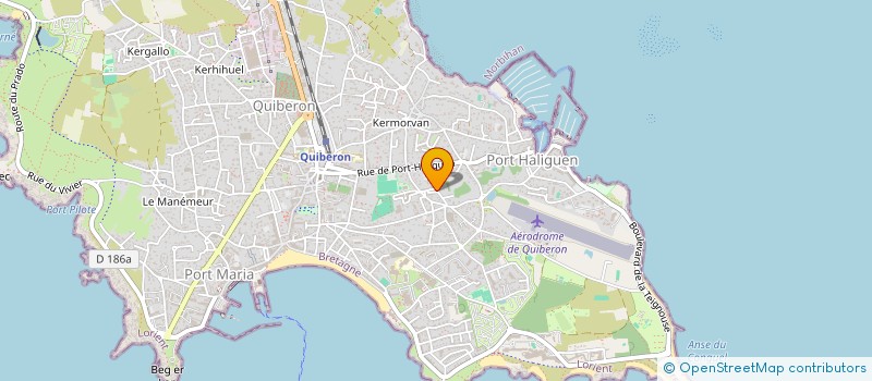 localisation de l'entreprise MONSIEUR SAMUEL VERRIER à QUIBERON