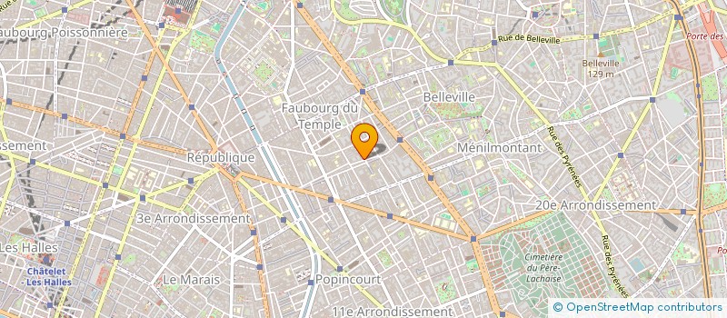 localisation de l'entreprise MONSIEUR SAMUEL VIDAL  PARIS