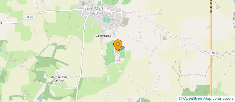 localisation de l'entreprise MONSIEUR SAMUEL VIGNAIS  SEGRE-EN-ANJOU BLEU