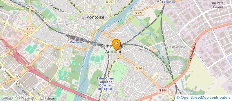 localisation de l'entreprise MONSIEUR SAMUEL VLAICU  SAINT-OUEN-L'AUMONE