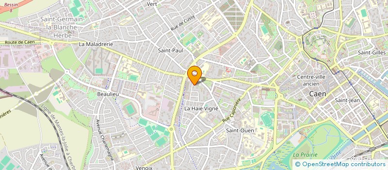 localisation de l'entreprise MONSIEUR SAMUEL VOM HOEVEL à CAEN