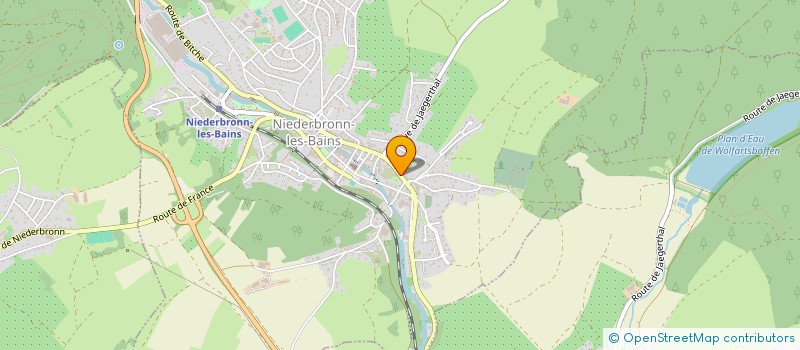 localisation de l'entreprise MONSIEUR SAMUEL WAHL  NIEDERBRONN-LES-BAINS